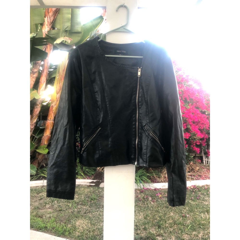 Faux Leather Jacket